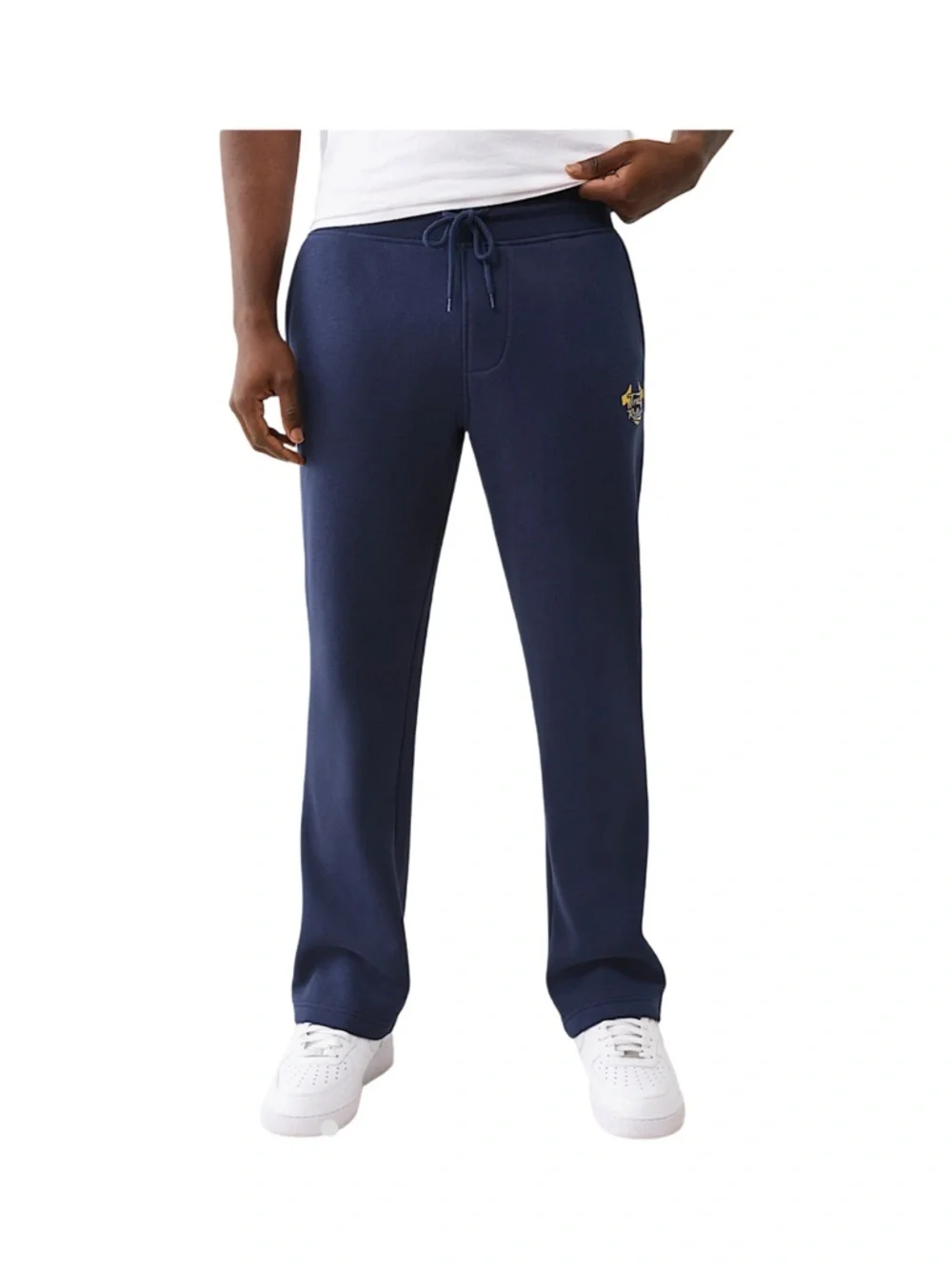 True Religion Men's Overlay Logo Straight Leg Sweatpants NWT Size M